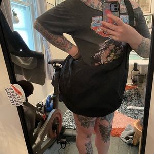 Baggu crescent bag large nylon